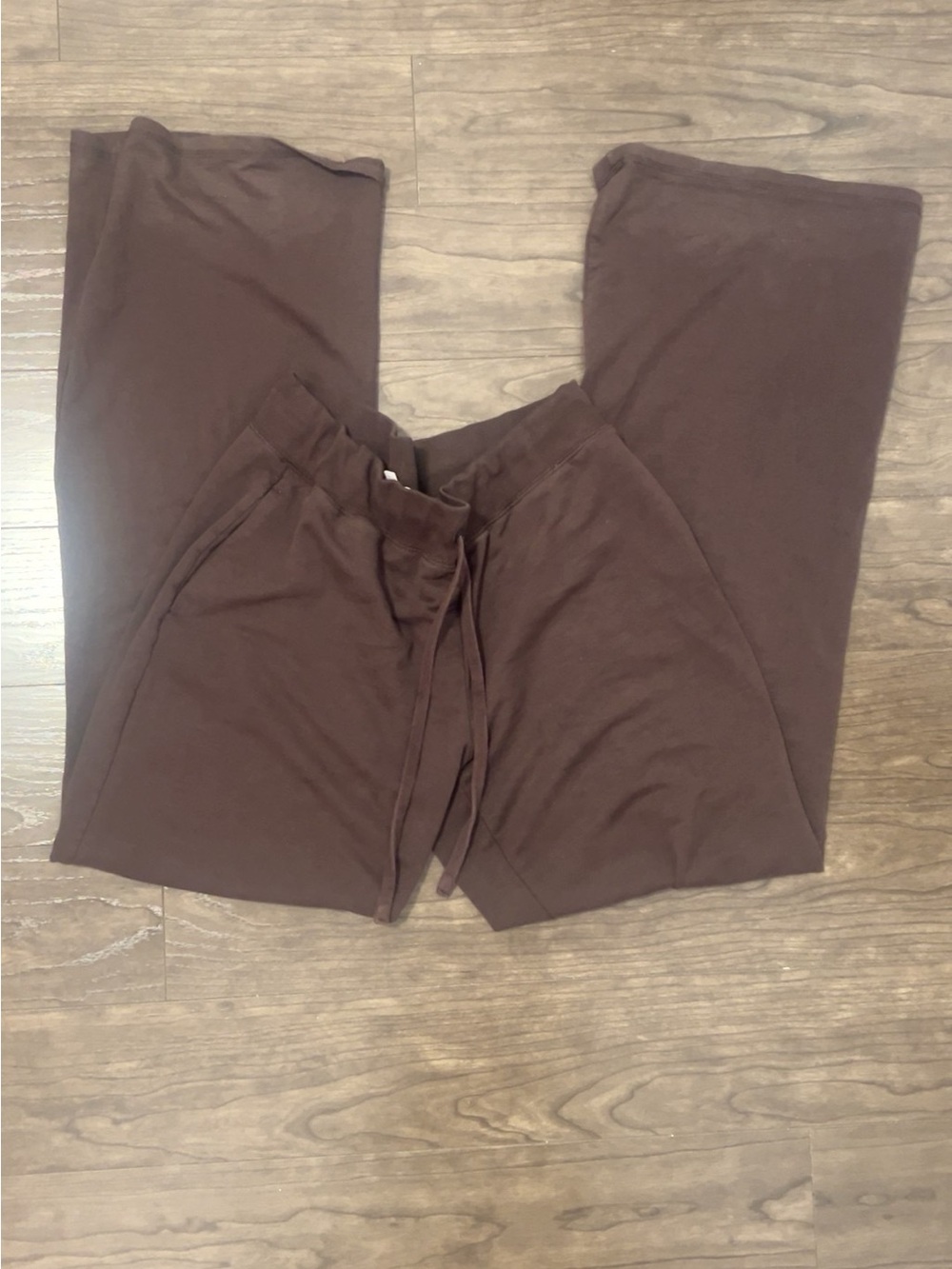 Garage Brown Drawstring Track Pants - Picture 4 of 5